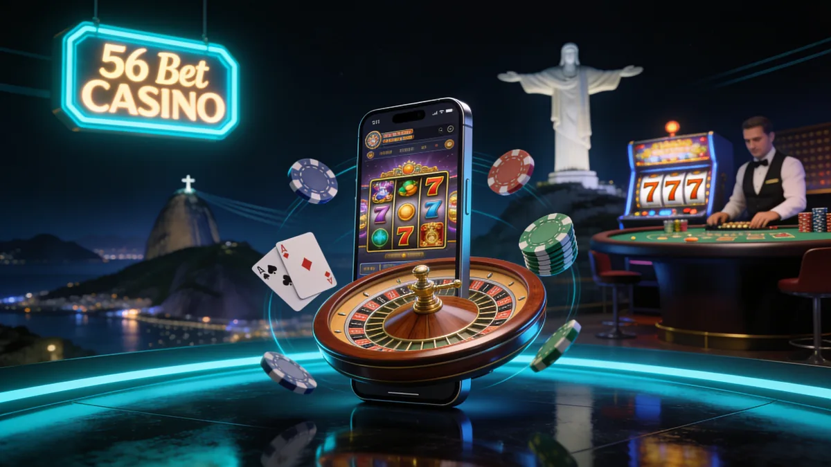 56 bet no Brasil — Como começar no 56 bet casino
